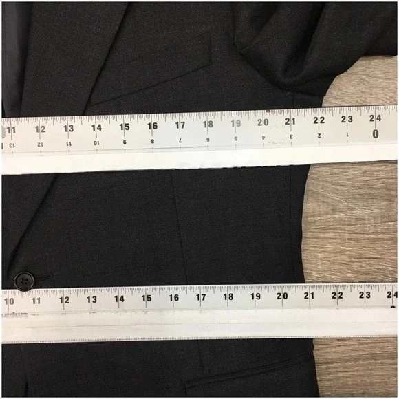 VINTAGE CANALI Mens Wool BlazerSport Coat Casual Jacket Size 42R Classic Suit